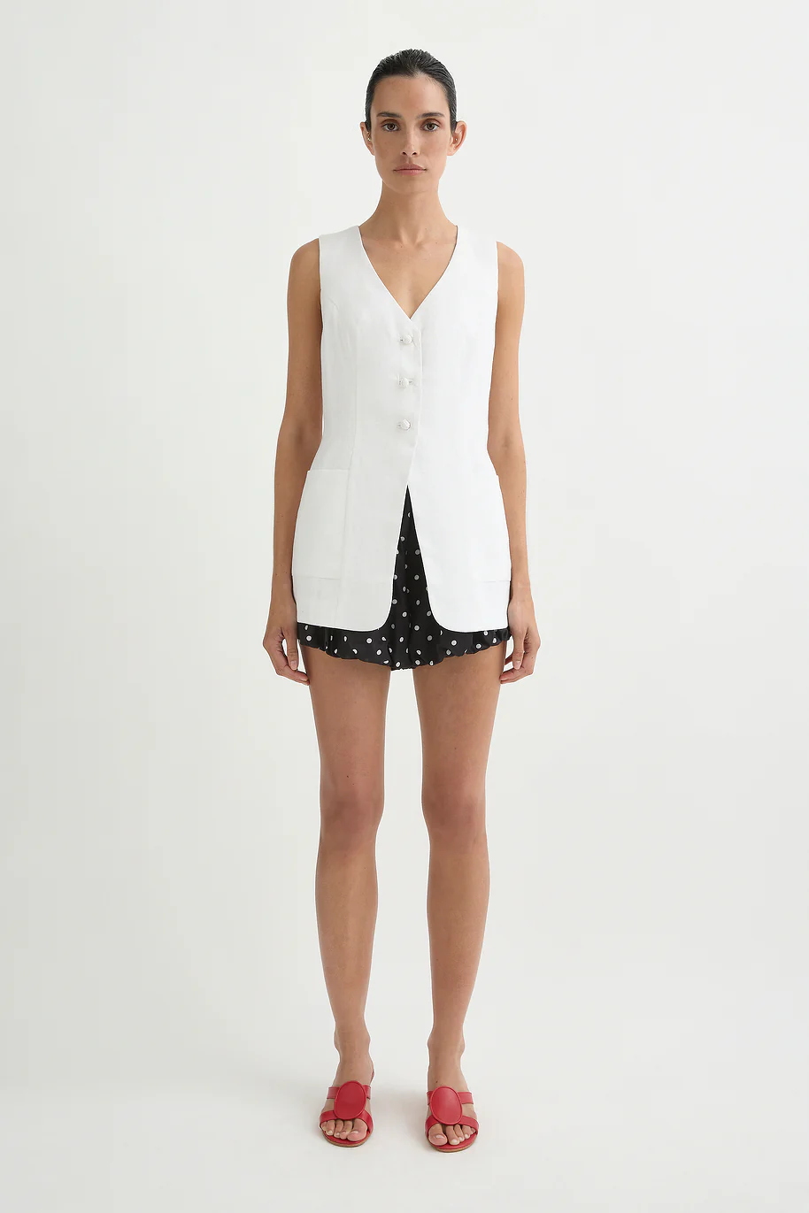 LORENZO TAILORED VEST - Image 2
